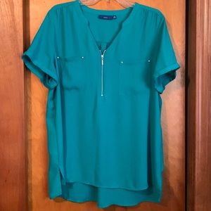 Apt.9 Women’s XL Short Sleeve Blouse